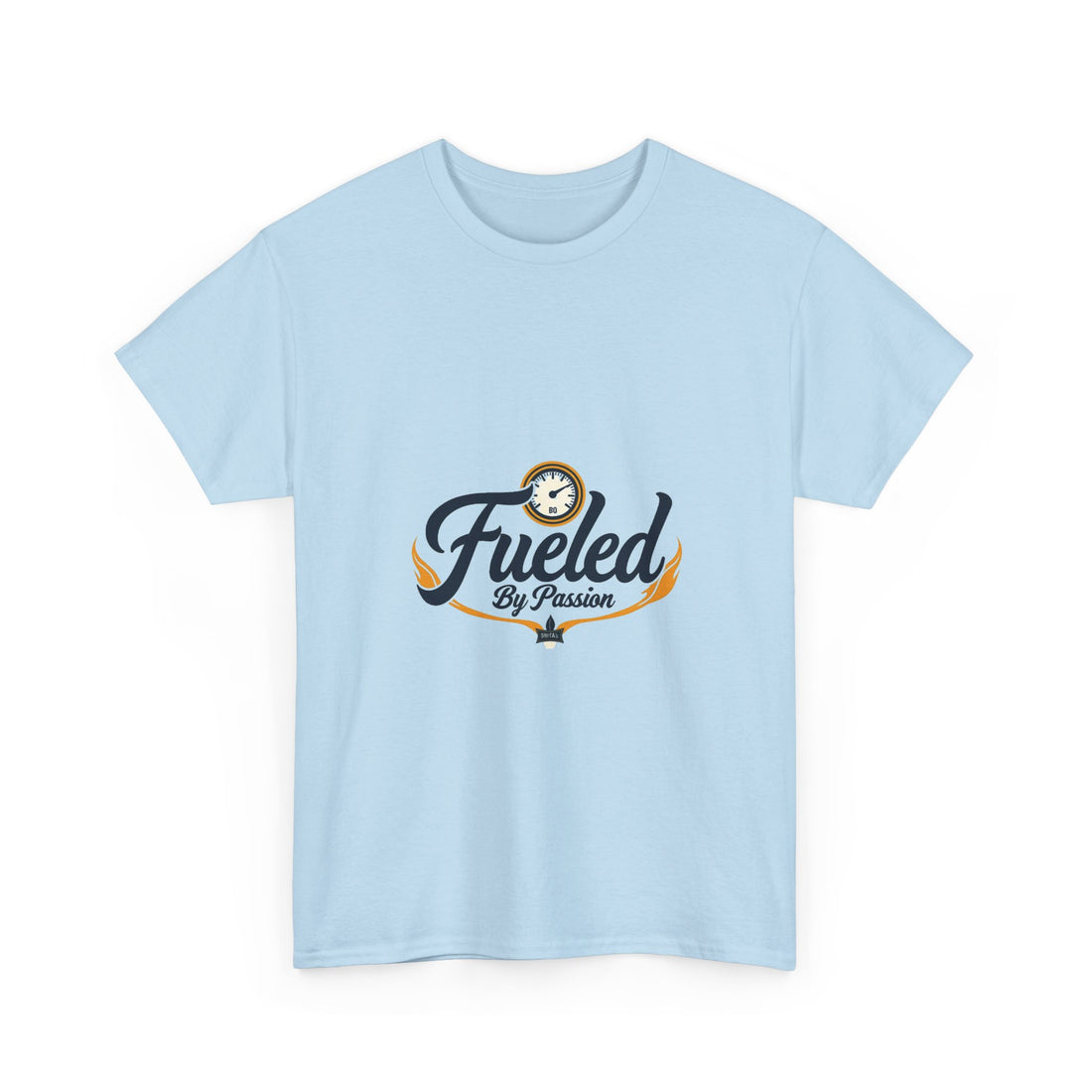 'Fueled By Passion' Retro Fuel Gauge Graphic T-Shirt