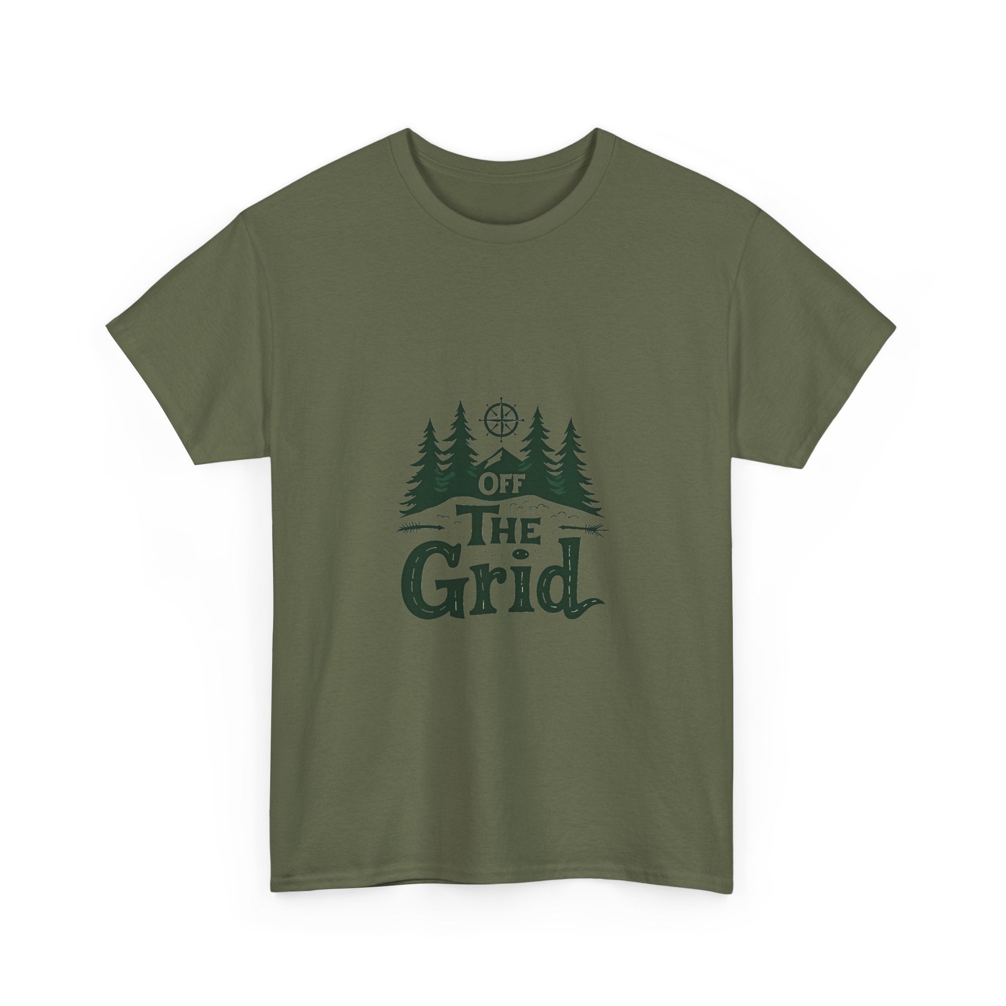 'Off The Grid' Adventure Camping T-Shirt