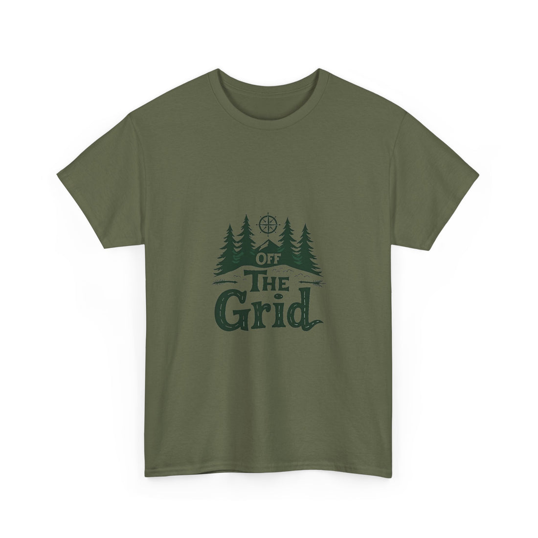 'Off The Grid' Adventure Camping T-Shirt
