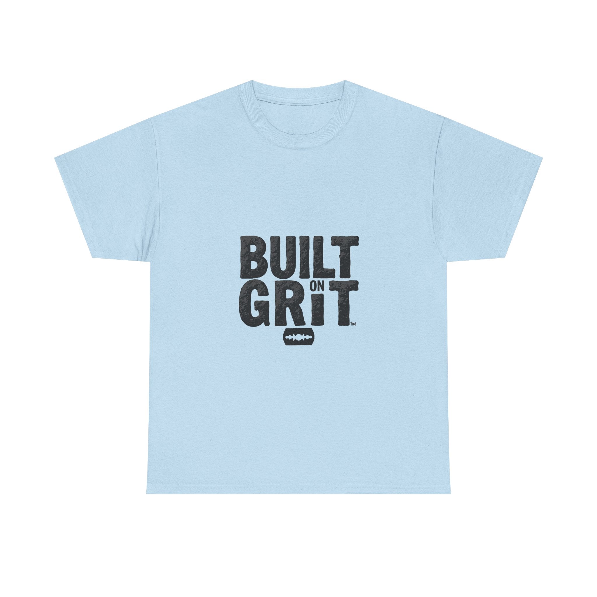 Built on Grit Motivational Graphic T-Shirt