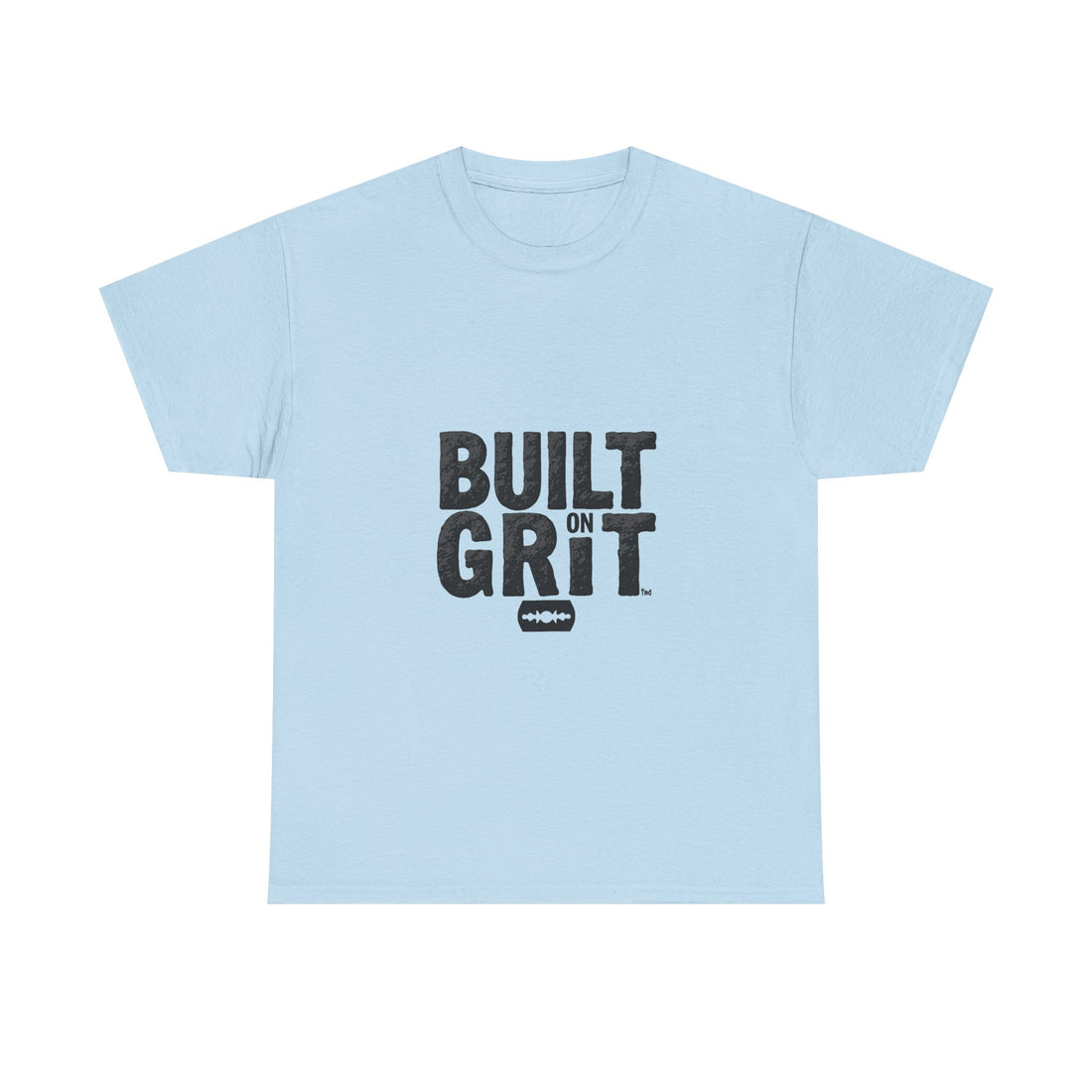 Built on Grit Motivational Graphic T-Shirt