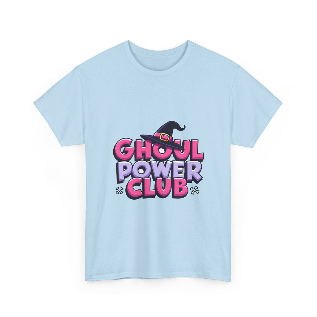'Ghoul Power Club' Halloween Witch Hat Graphic T-Shirt