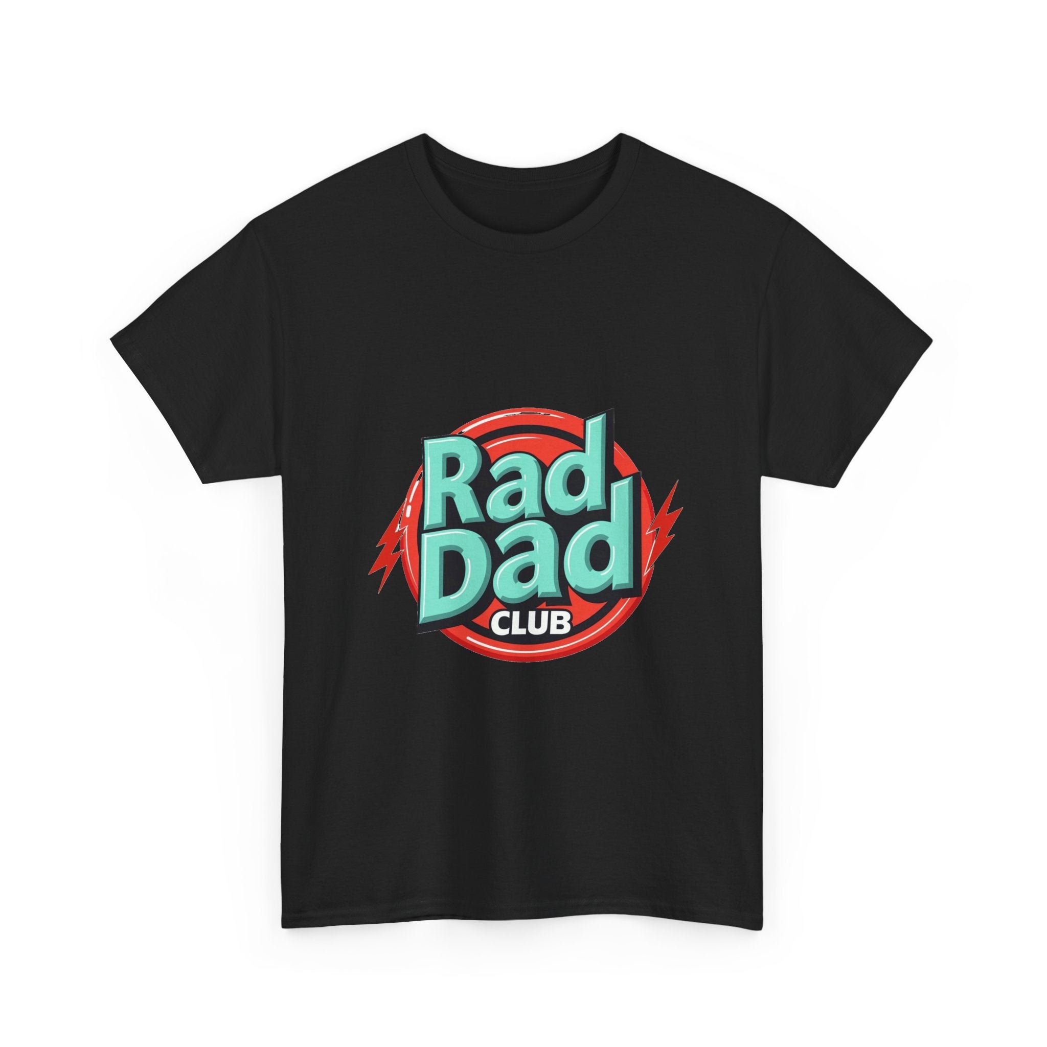 'Rad Dad Club' Retro Graphic T-Shirt for Cool Dads, Father’s Day Gift