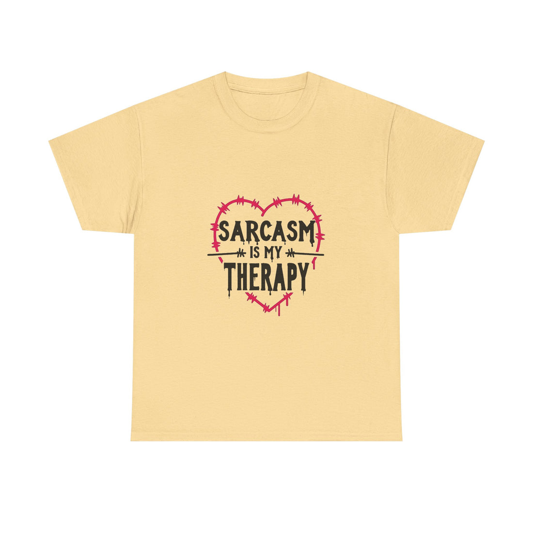 'Sarcasm Is My Therapy' T‑Shirt