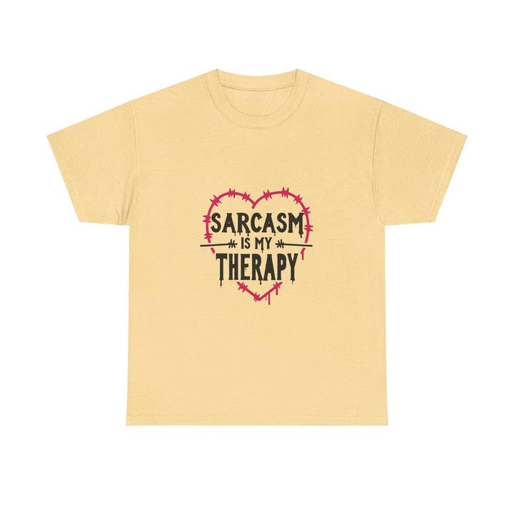 'Sarcasm Is My Therapy' T‑Shirt