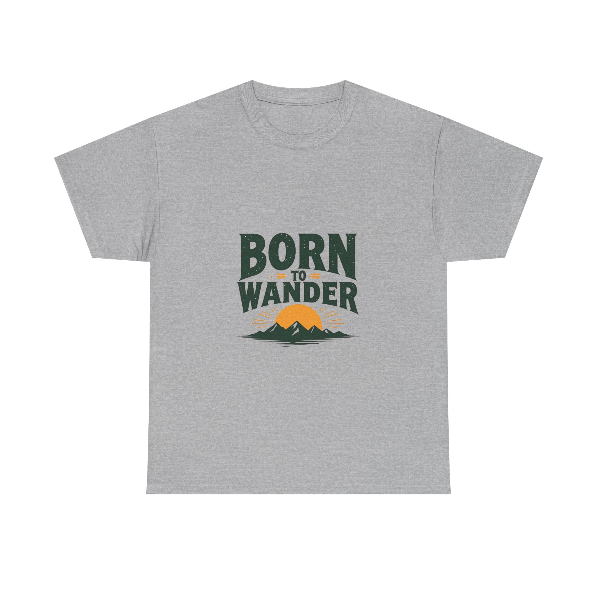 'Born to Wander' Retro Outdoor T-Shirt