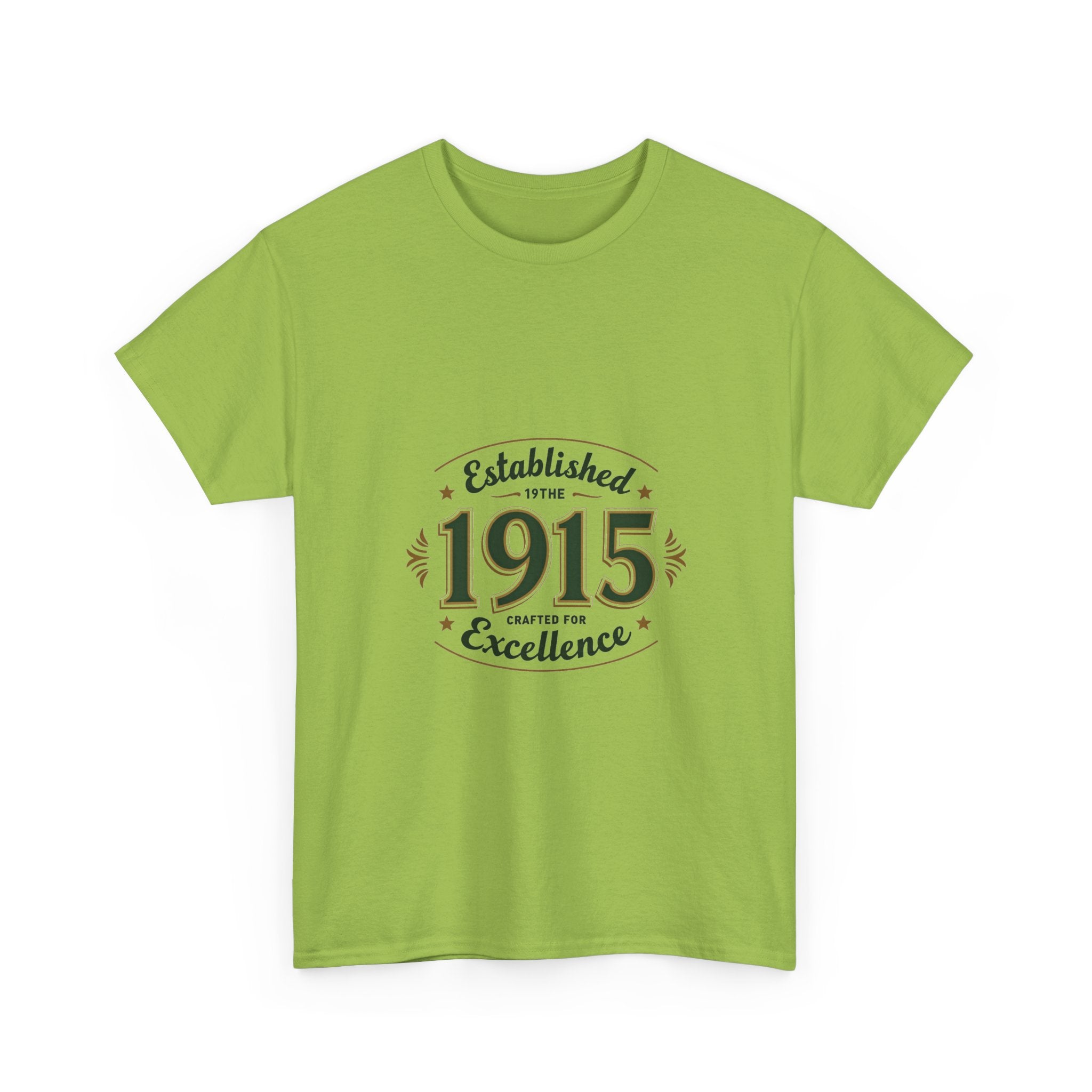 '1915 Established Excellence' Vintage Anniversary T-Shirt