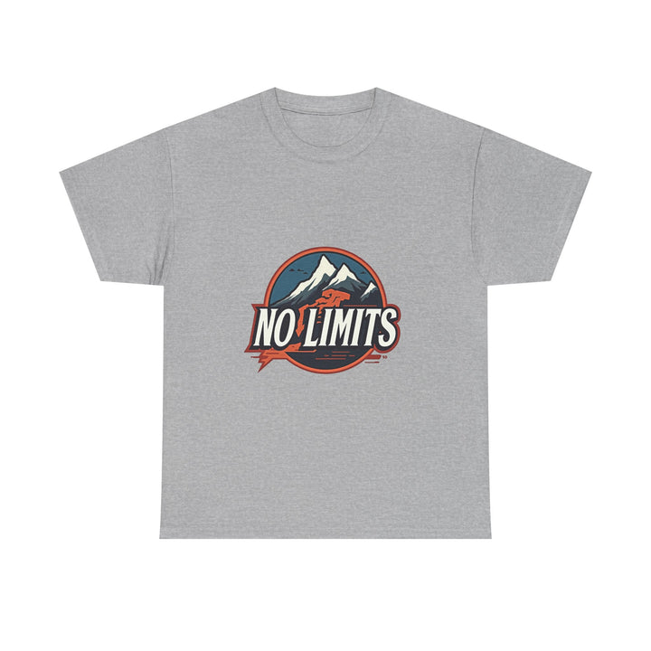 'No Limits' Mountain Adventure Graphic T-Shirt