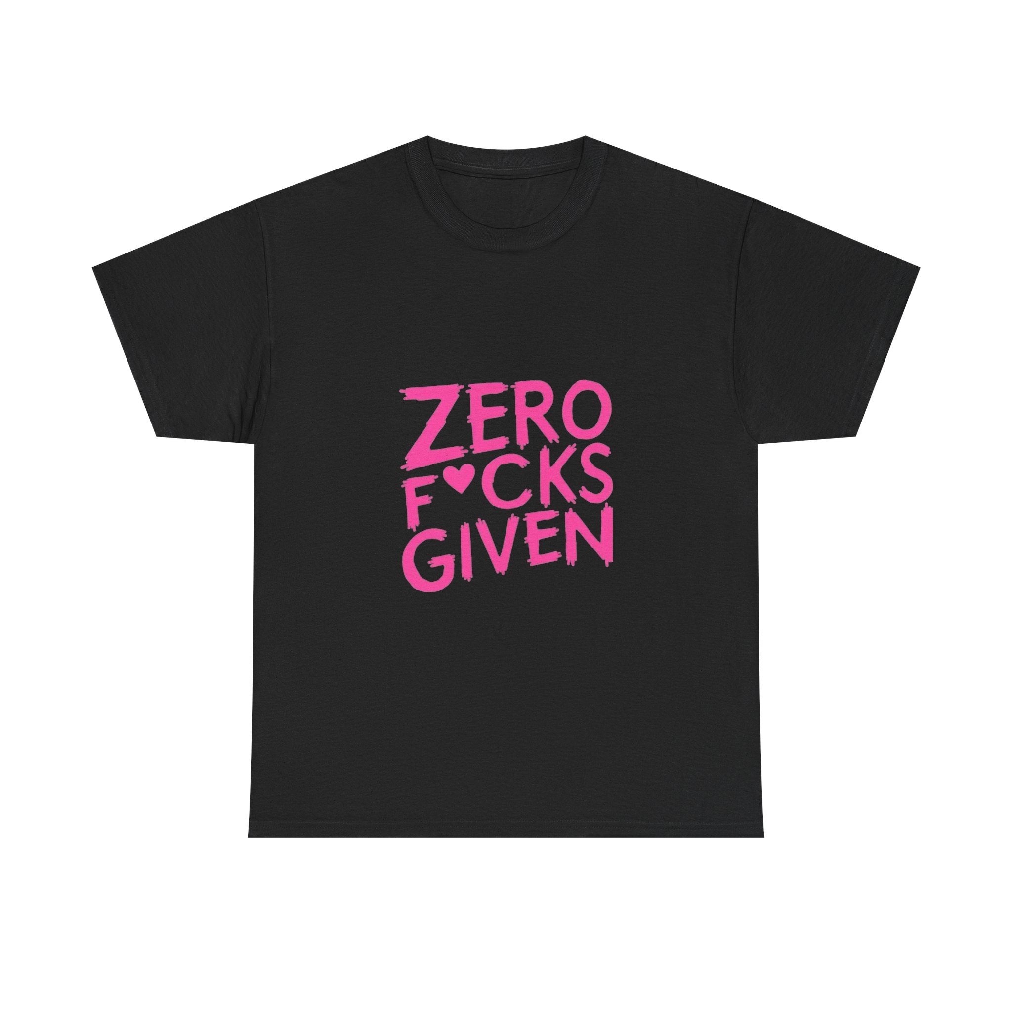 "Zero F*cks Given" Graphic T-Shirt
