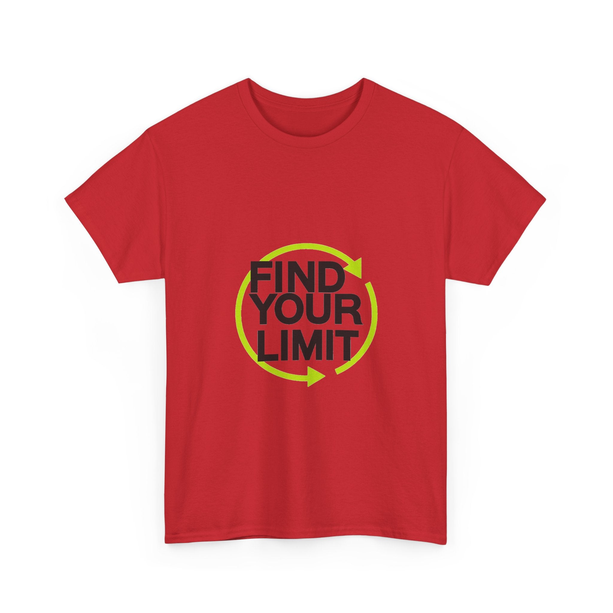Find Your Limit Graphic Fitness T‑Shirt