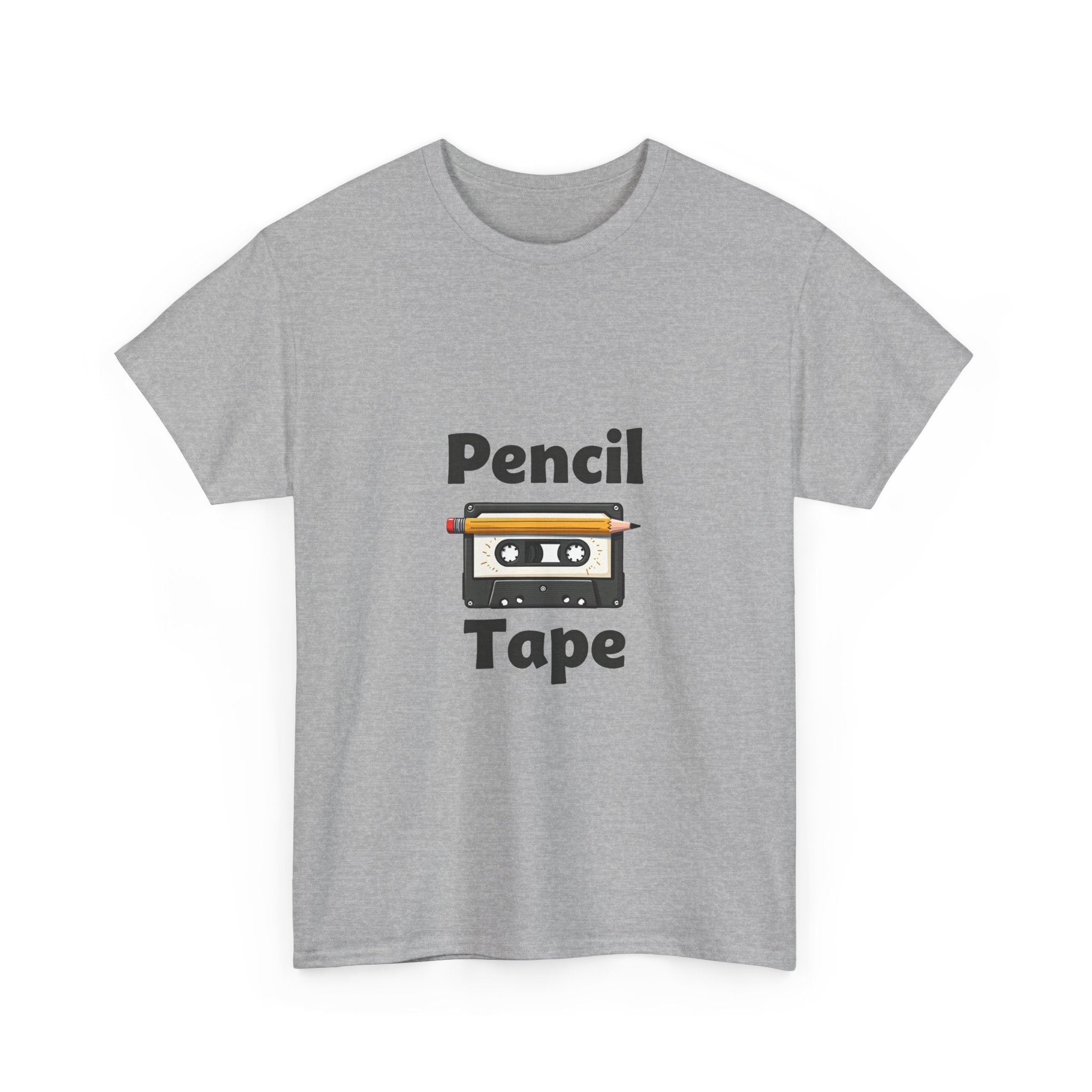 'Pencil Tape' Vintage Cassette Graphic T-Shirt