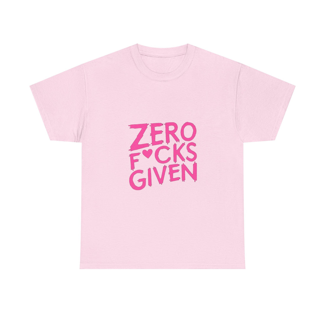 "Zero F*cks Given" Graphic T-Shirt