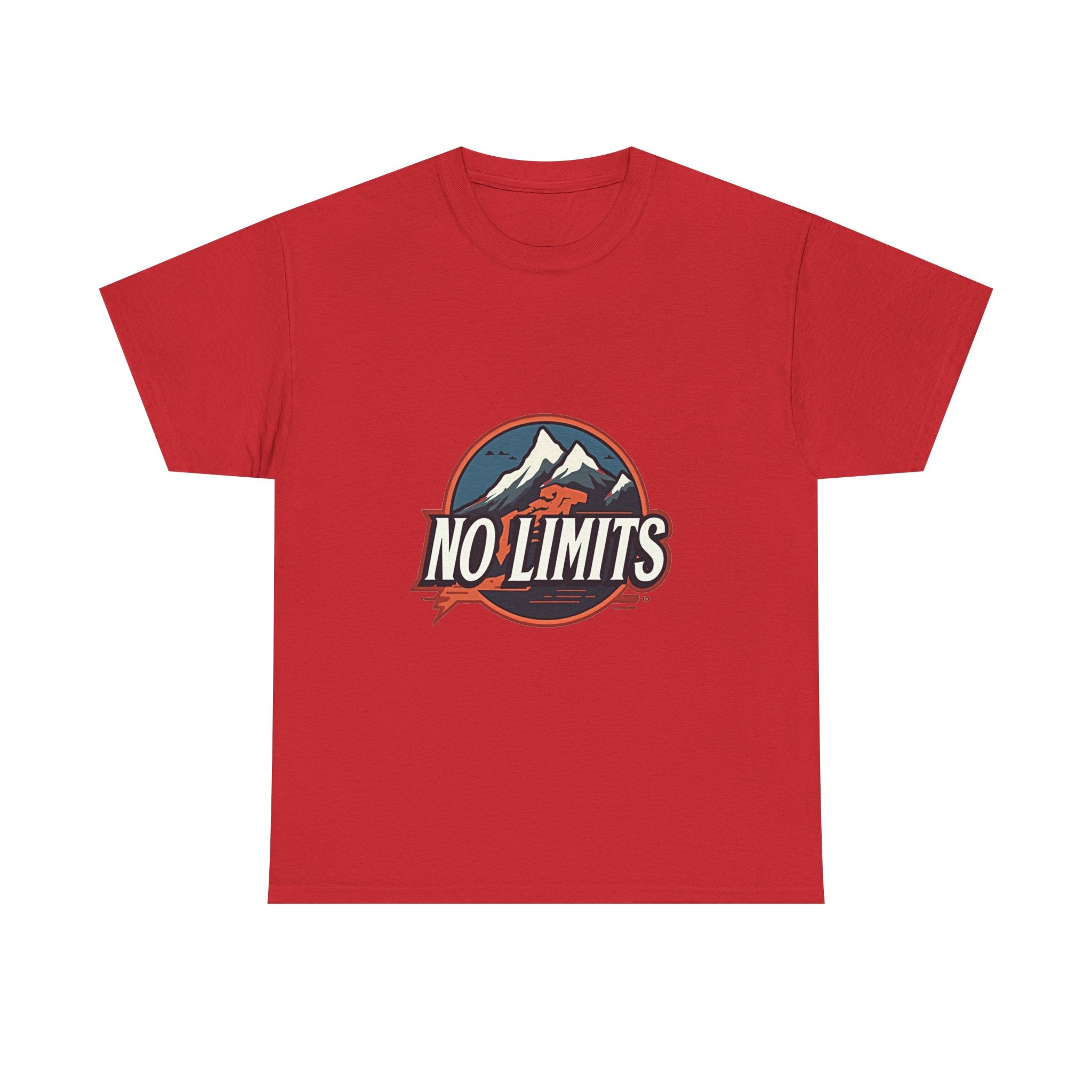 'No Limits' Mountain Adventure Graphic T-Shirt
