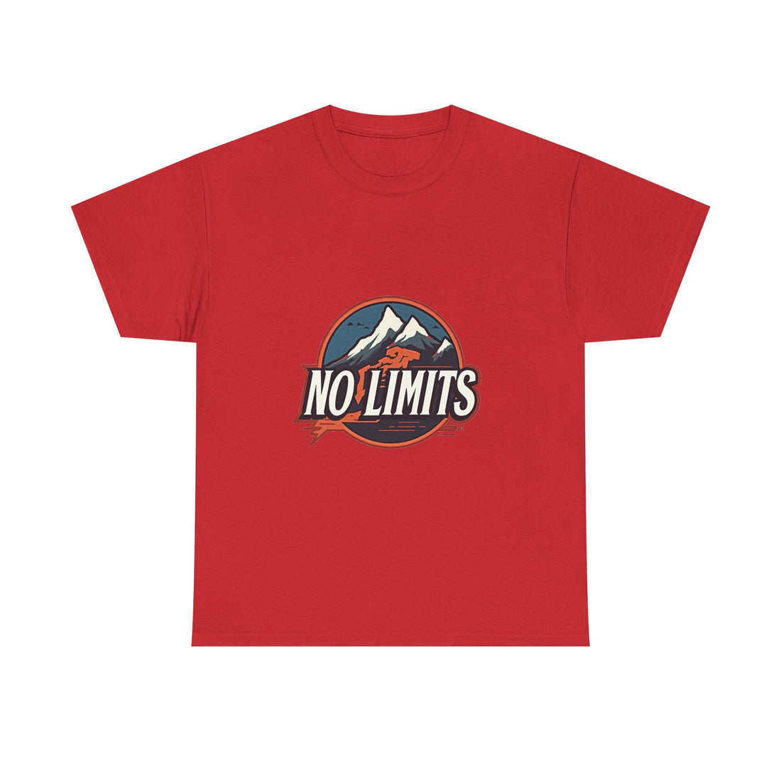 'No Limits' Mountain Adventure Graphic T-Shirt