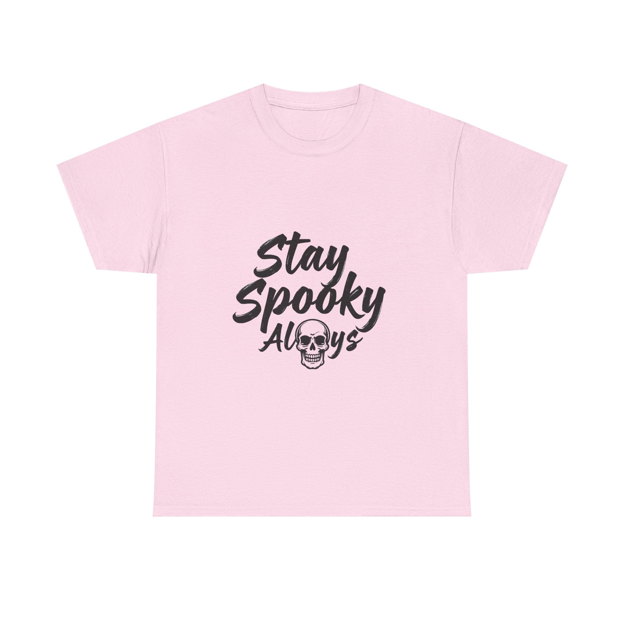 'Stay Spooky Always' Halloween Skull Graphic T-Shirt