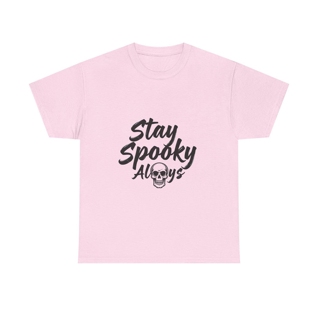 'Stay Spooky Always' Halloween Skull Graphic T-Shirt