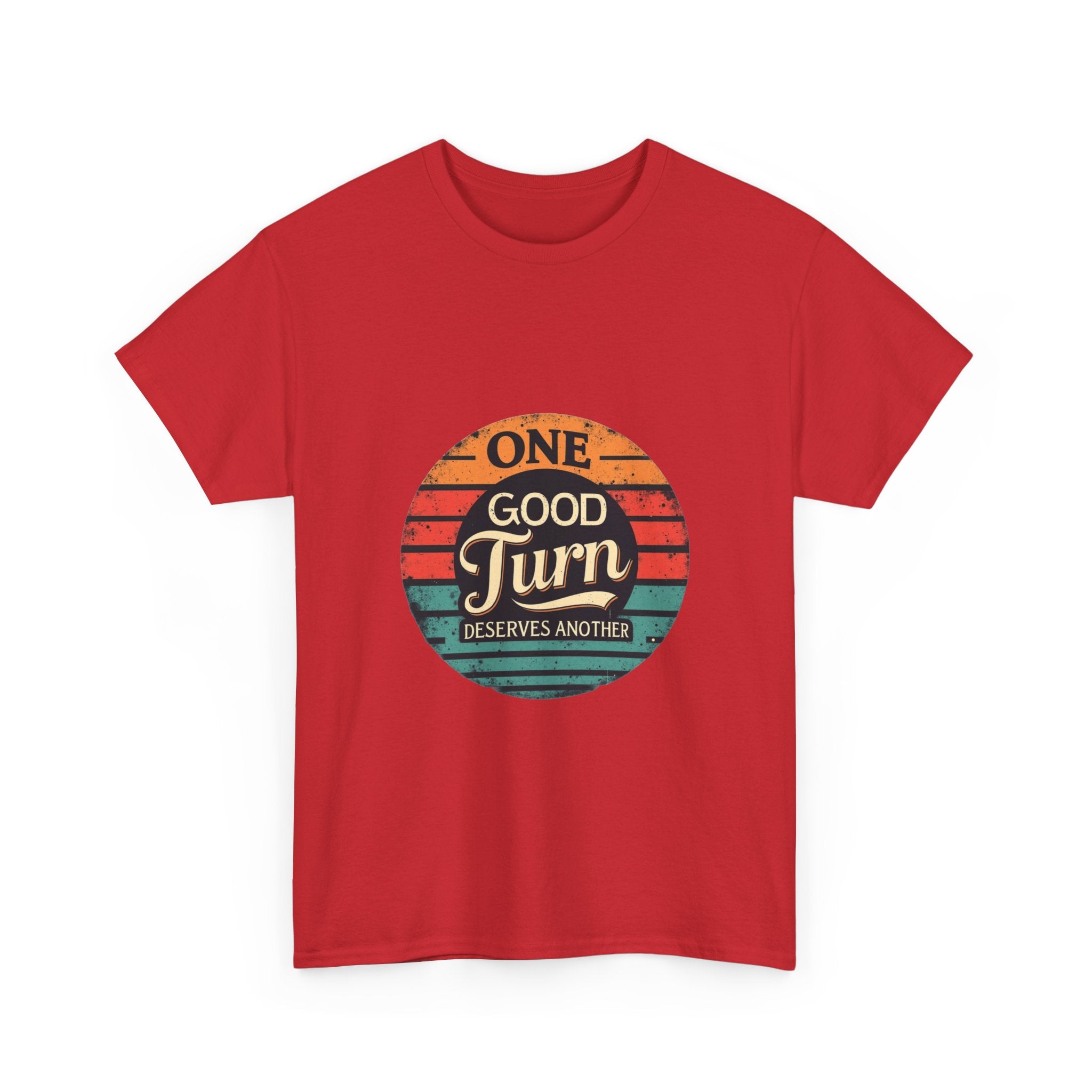 One Good Turn Retro Striped T-Shirt
