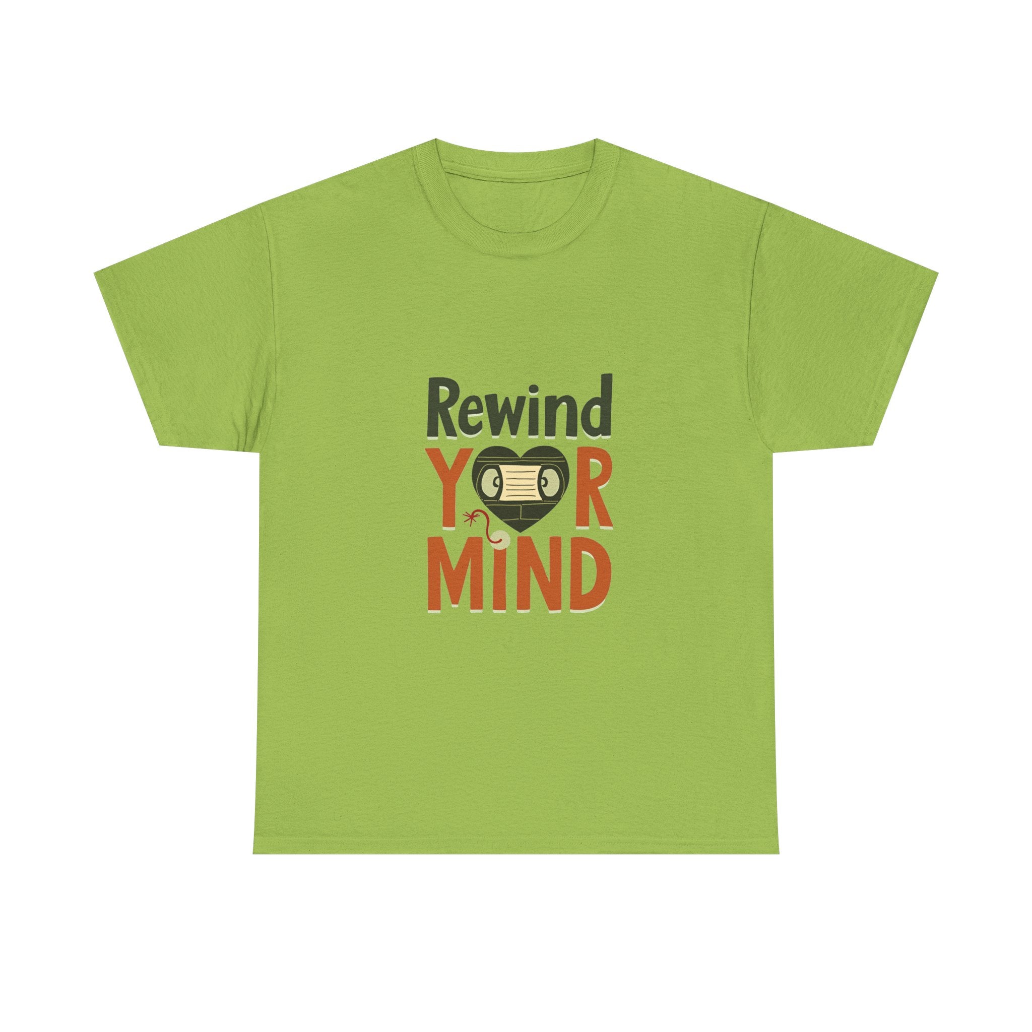 'Rewind Your Mind' Retro Cassette Tape T-Shirt