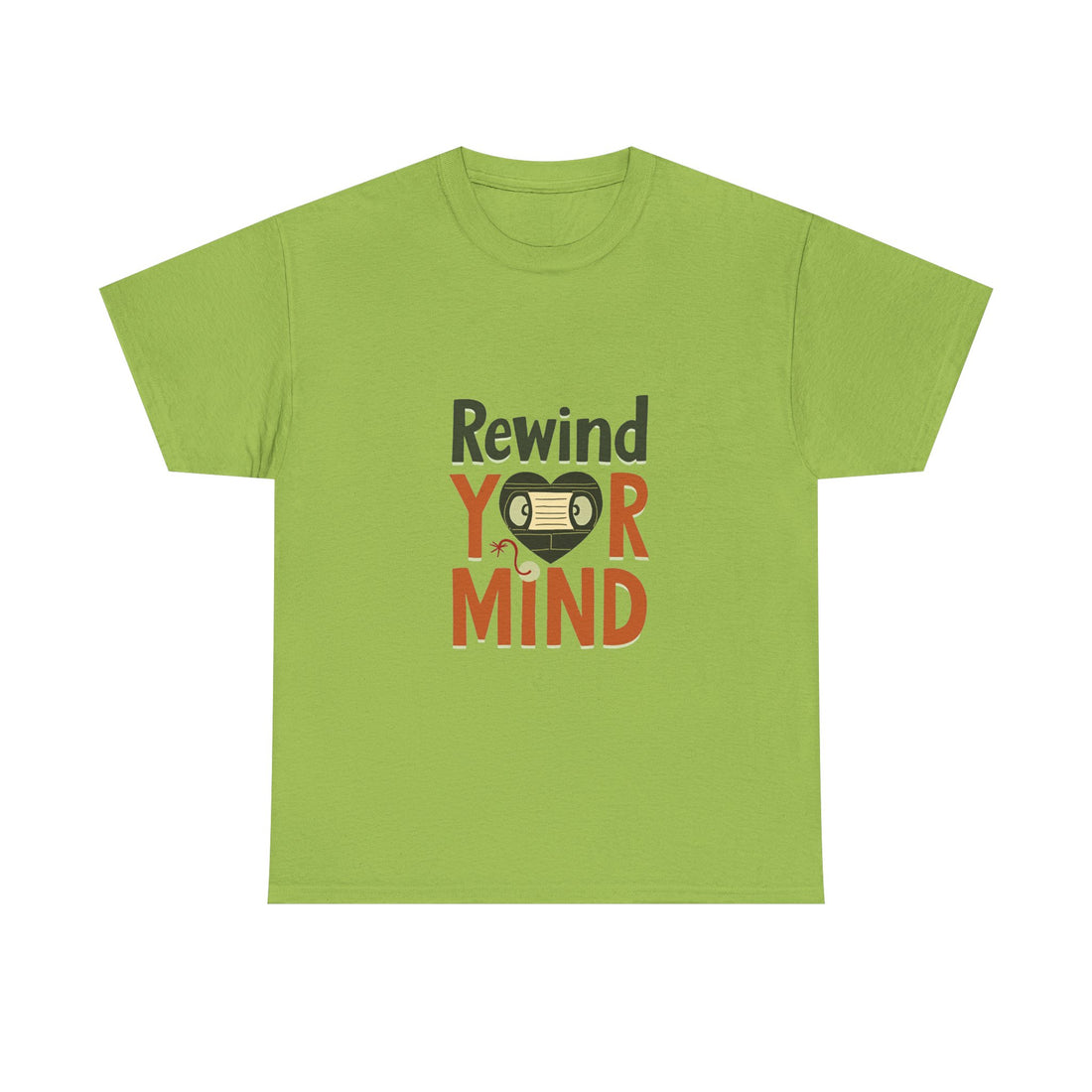 'Rewind Your Mind' Retro Cassette Tape T-Shirt