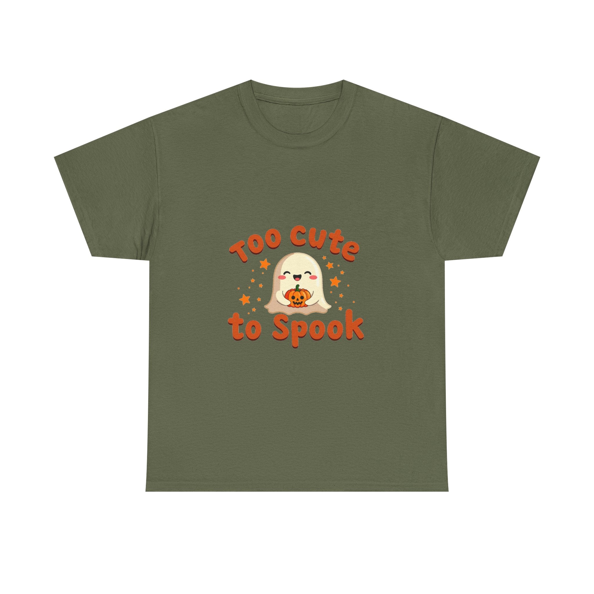 'Too Cute to Spook Ghost' Halloween T-Shirt