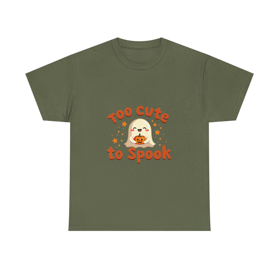 'Too Cute to Spook Ghost' Halloween T-Shirt