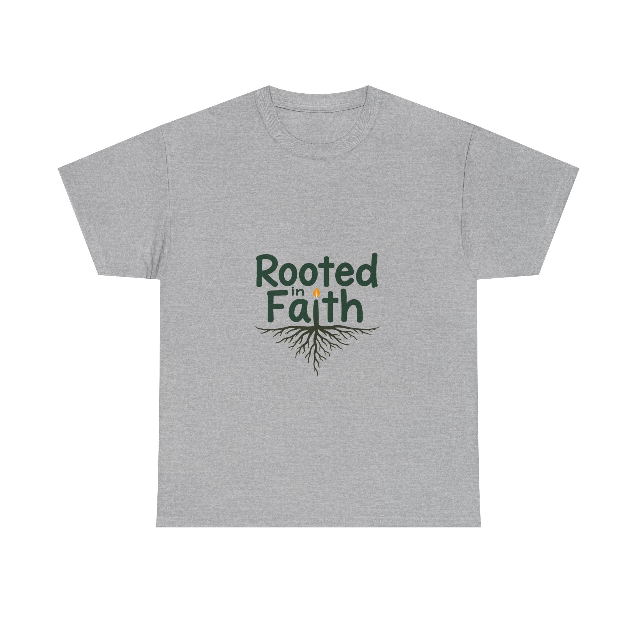 'Rooted in Faith' Christian Inspirational T-Shirt