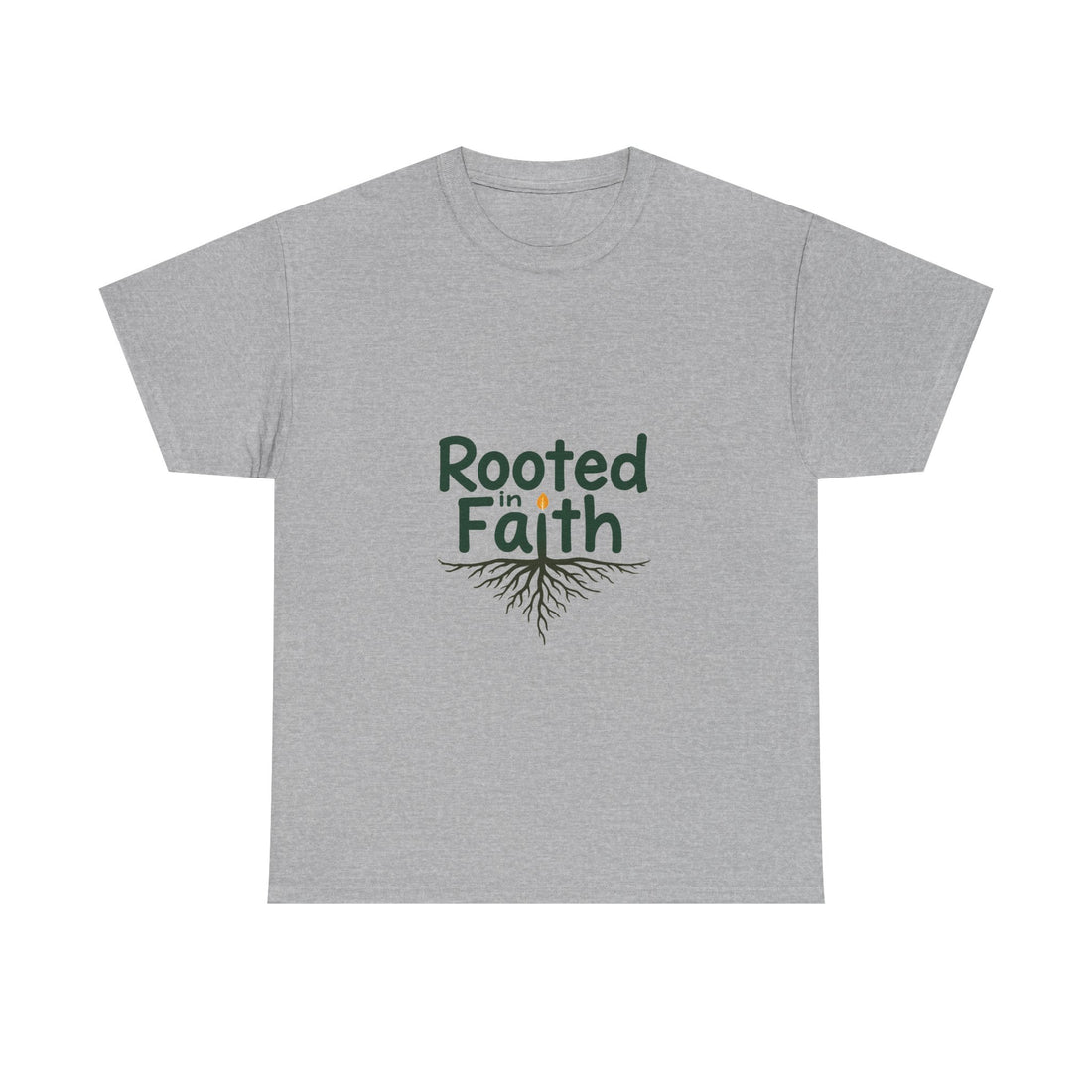 'Rooted in Faith' Christian Inspirational T-Shirt