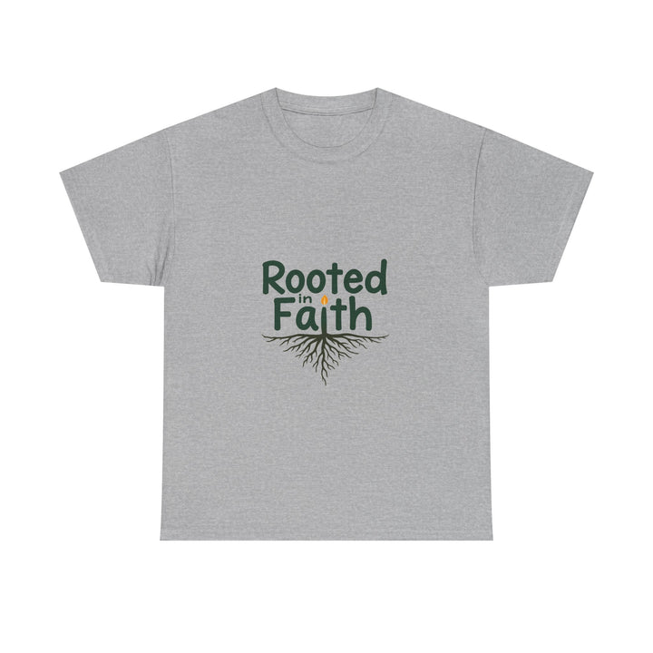 'Rooted in Faith' Christian Inspirational T-Shirt