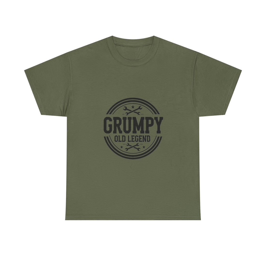 'Grumpy Old Legend' Funny Vintage Badge T-Shirt