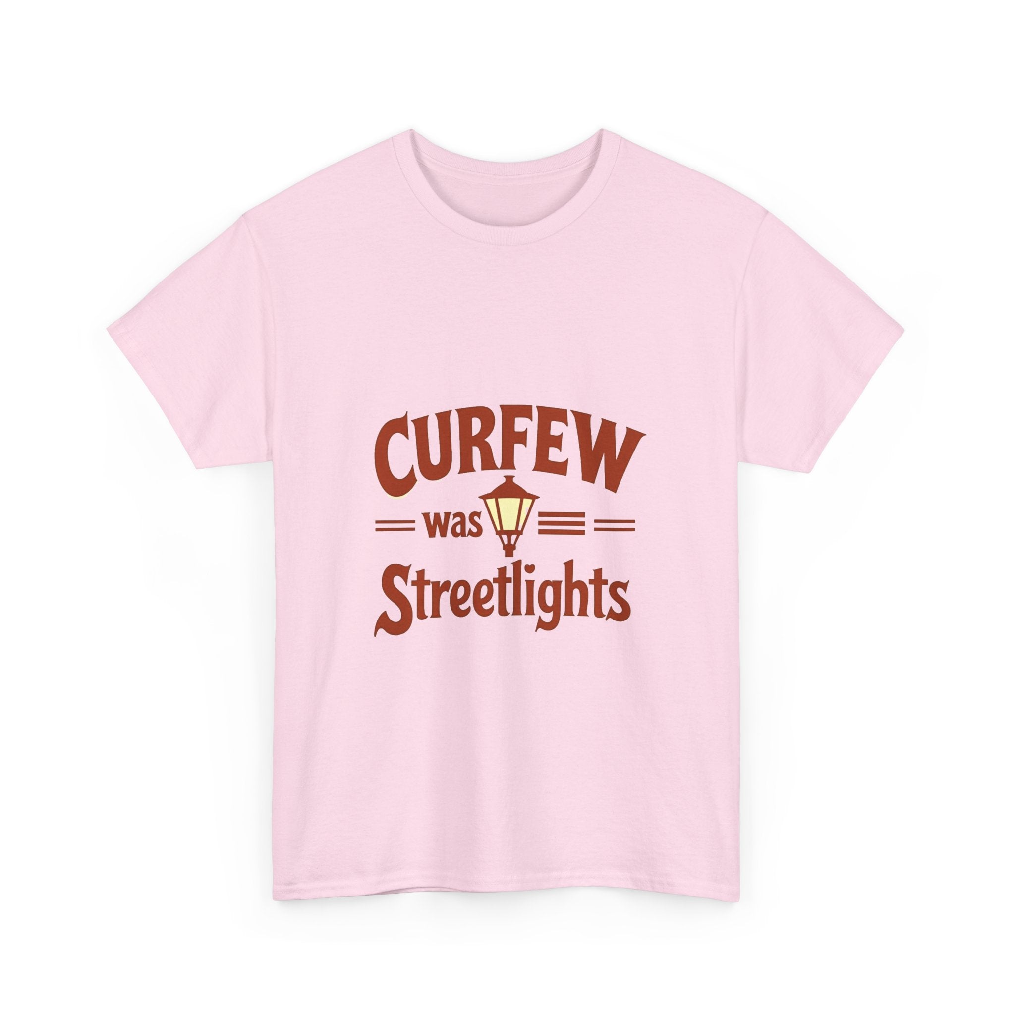 'Curfew Was Streetlights' Vintage Lamp Graphic T-Shirt