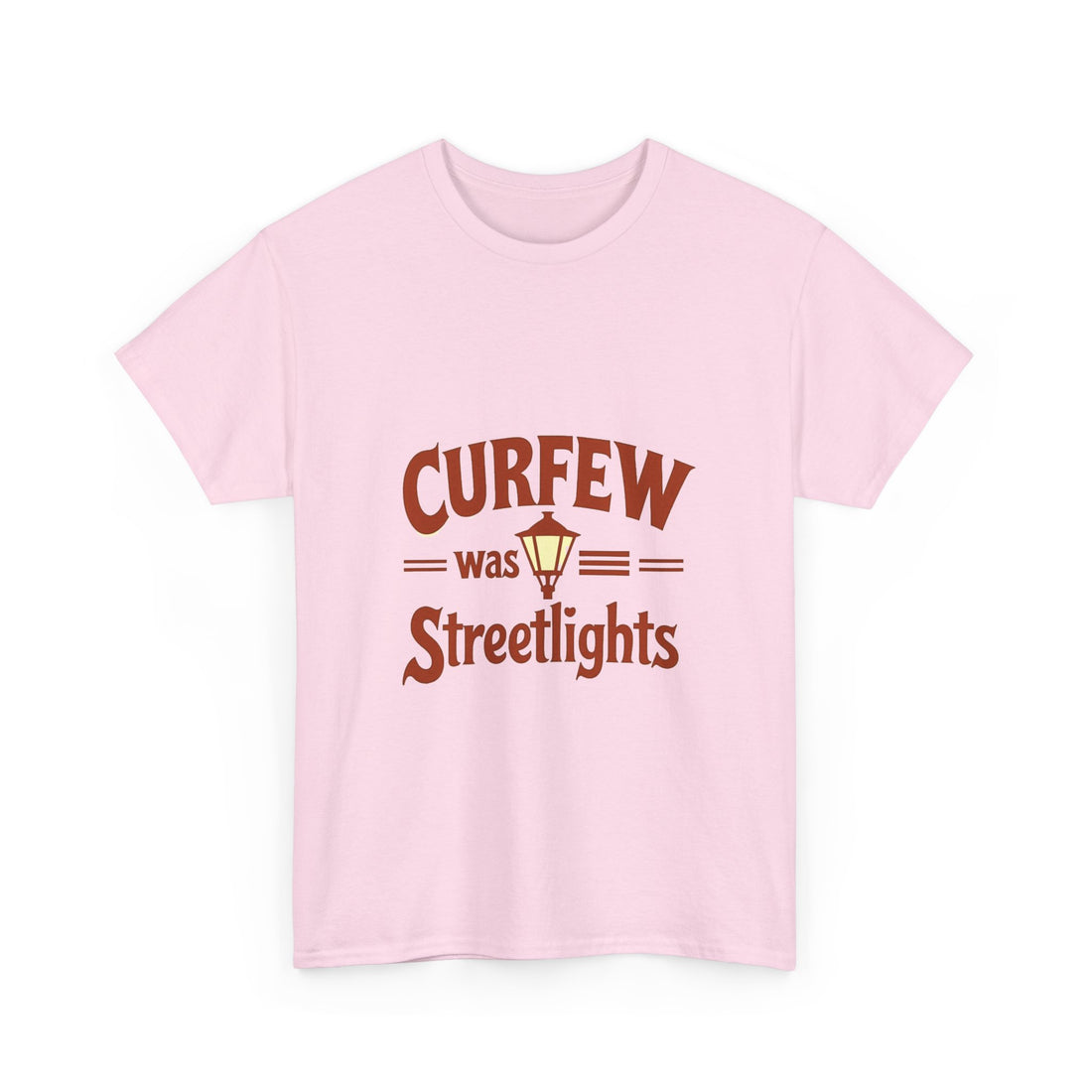 'Curfew Was Streetlights' Vintage Lamp Graphic T-Shirt