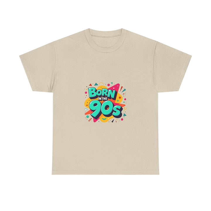 "Born in the 90s" Colorful Vintage Retro Graphic T-Shirt