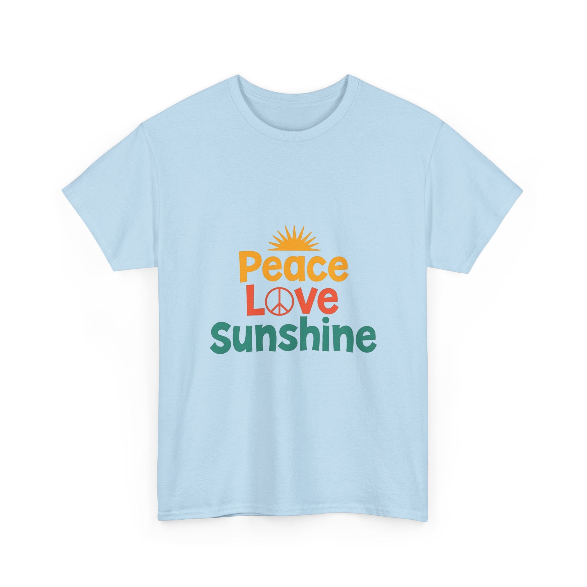 'Peace Love Sunshine' T‑Shirt