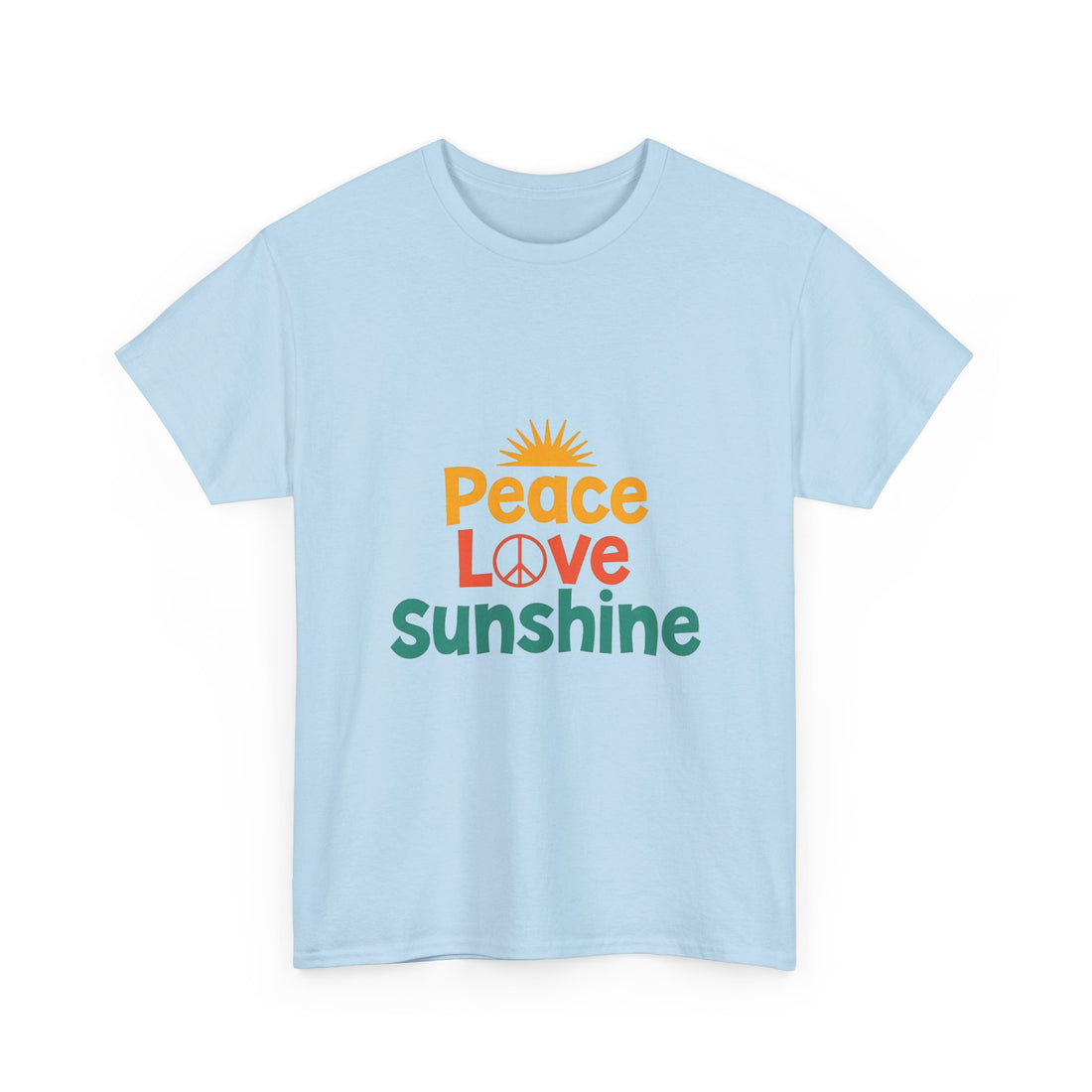 'Peace Love Sunshine' T‑Shirt