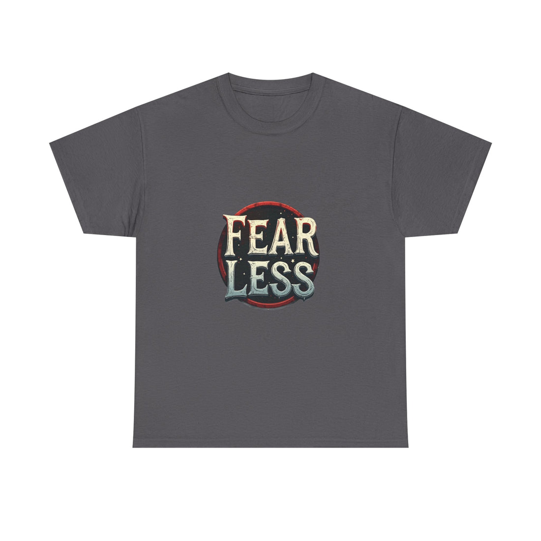 'Fearless Vintage' Graphic Retro Courage Inspirational T-Shirt