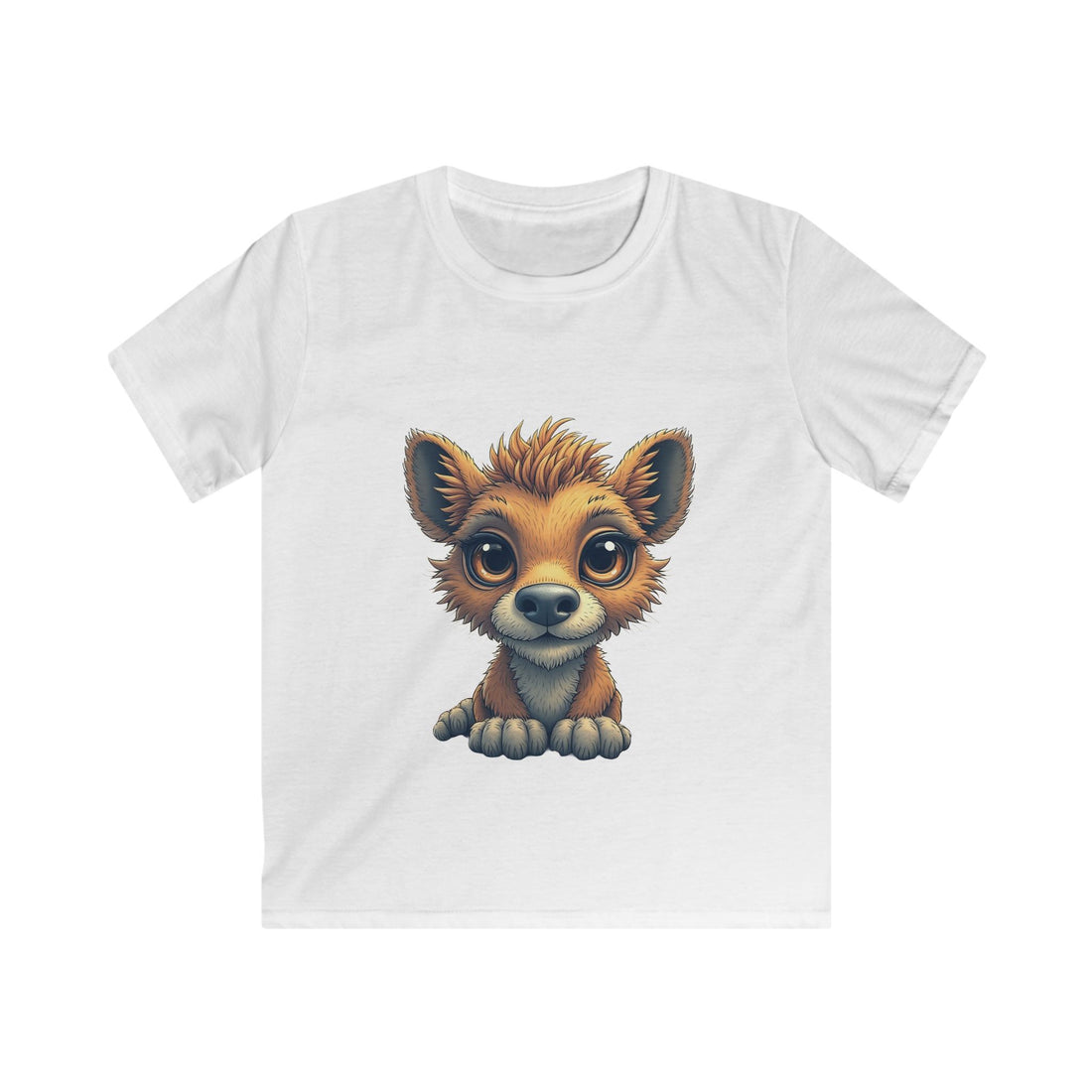 Cute Baby Fox Illustration Shirt for Toddlers