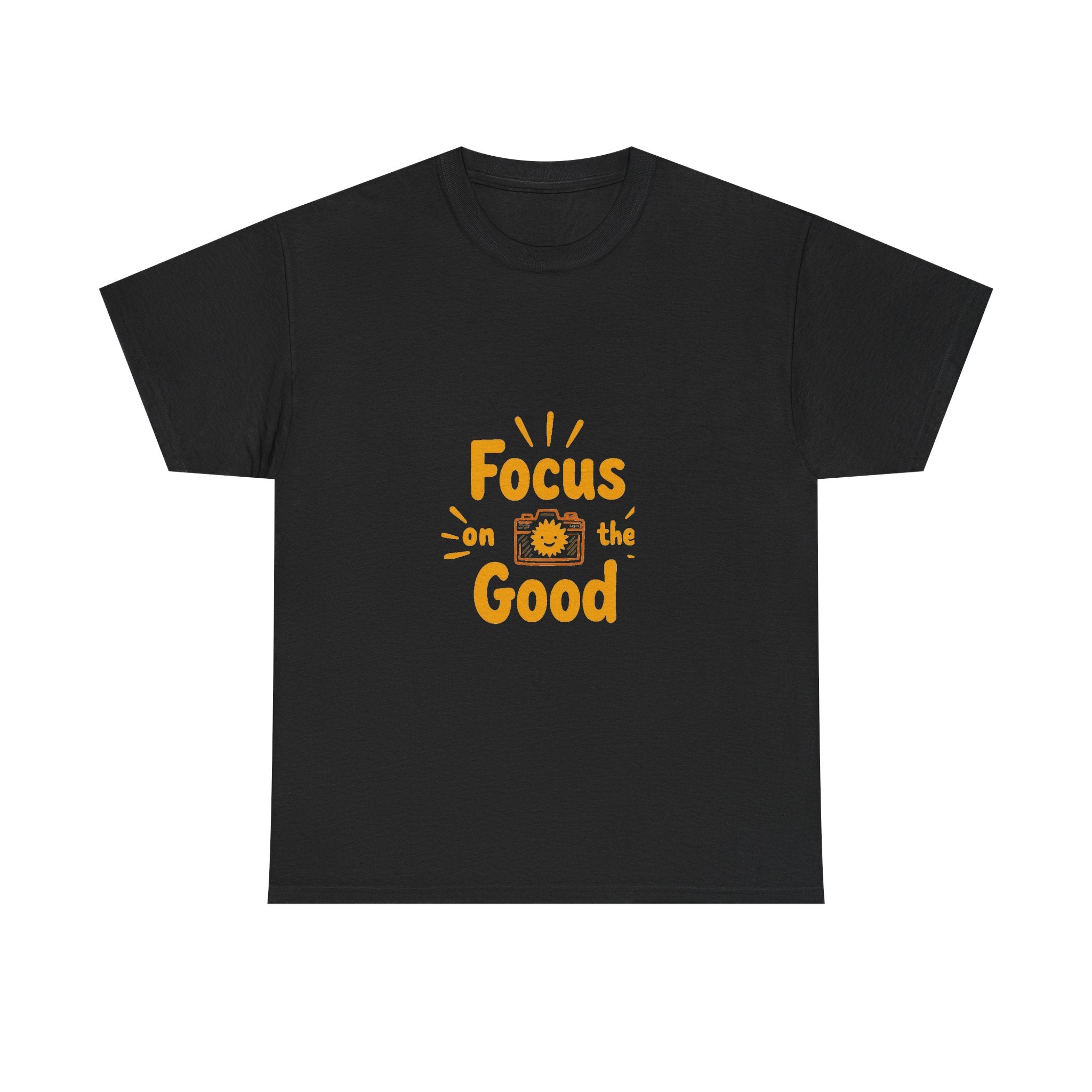 “Focus on the Good” Positive Graphic T-Shirt
