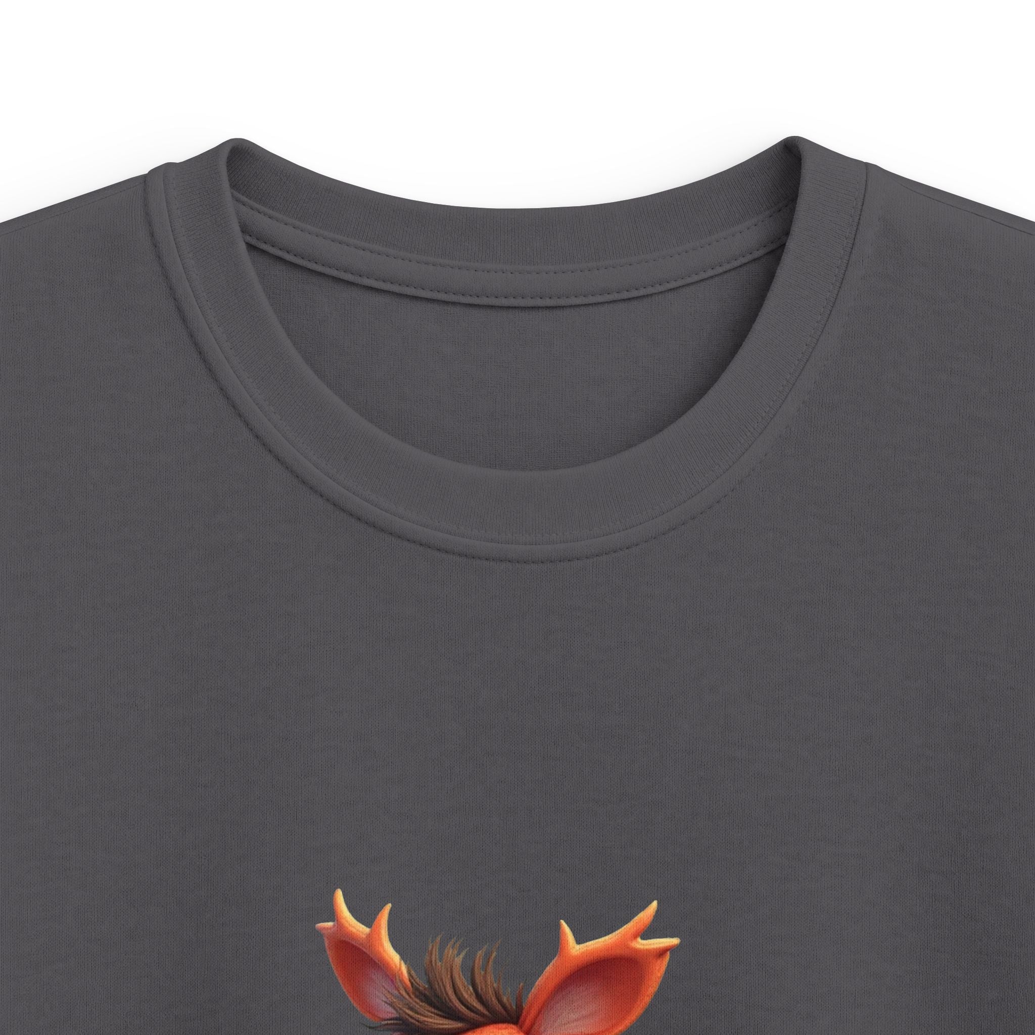 Playful Orange Fantasy Monster Kids Graphic T-Shirt
