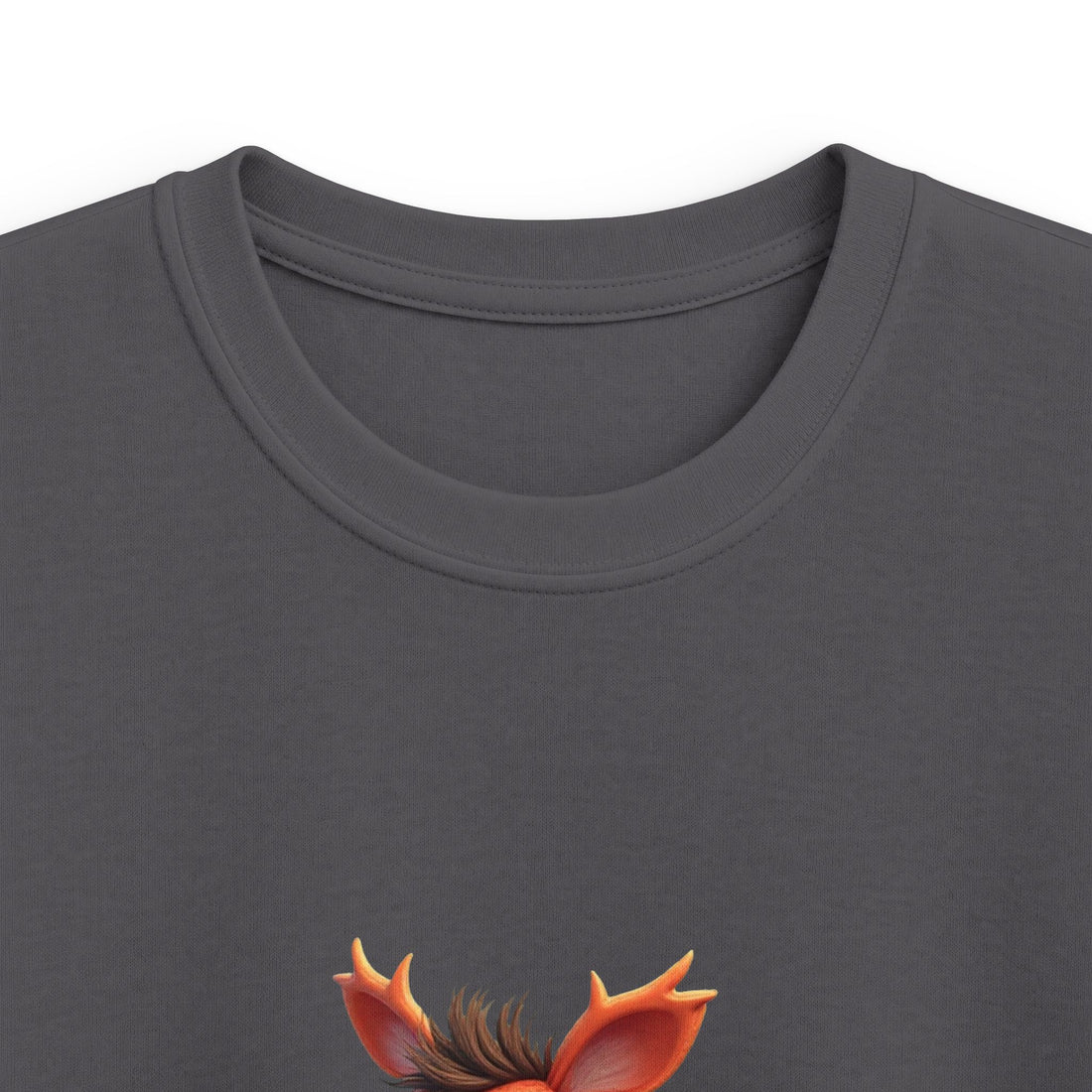 Playful Orange Fantasy Monster Kids Graphic T-Shirt