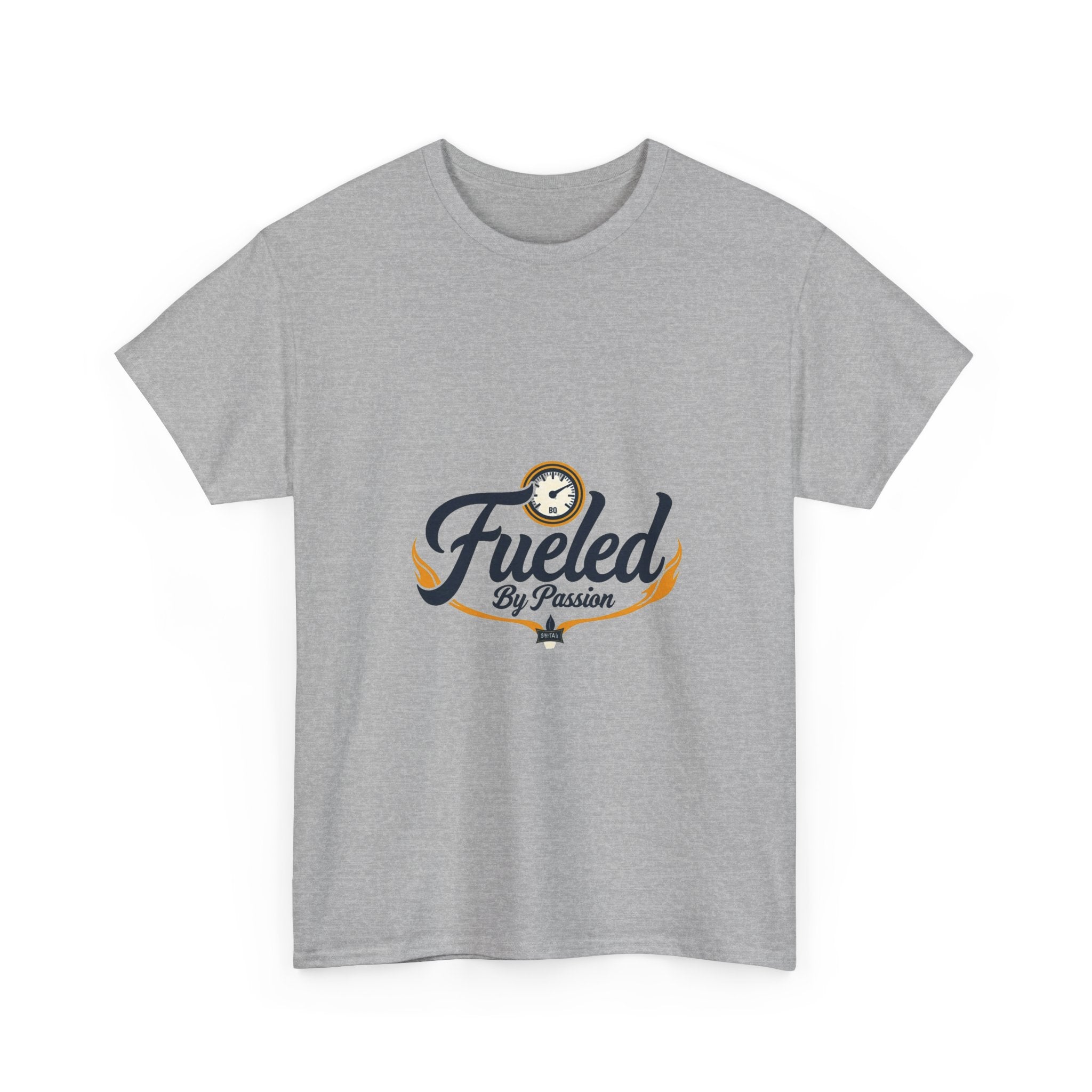 'Fueled By Passion' Retro Fuel Gauge Graphic T-Shirt