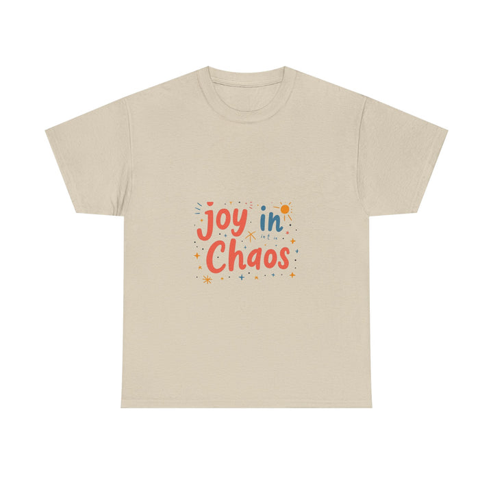 'Joy in Chaos' Positive Graphic T-Shirt